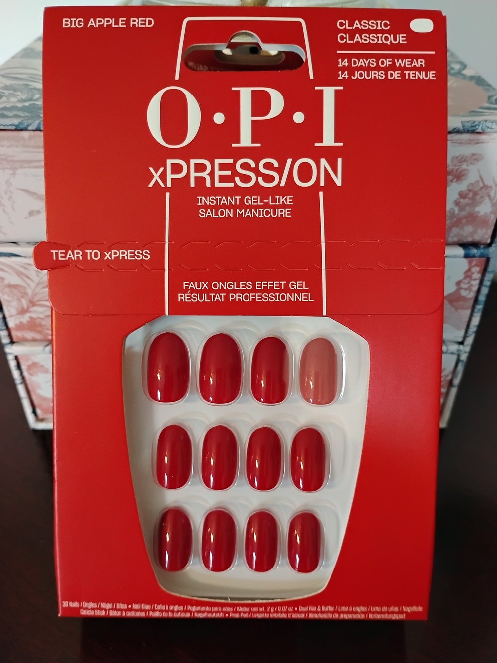 OPI xPRESS/ON Big Apple Red Press-On Nails